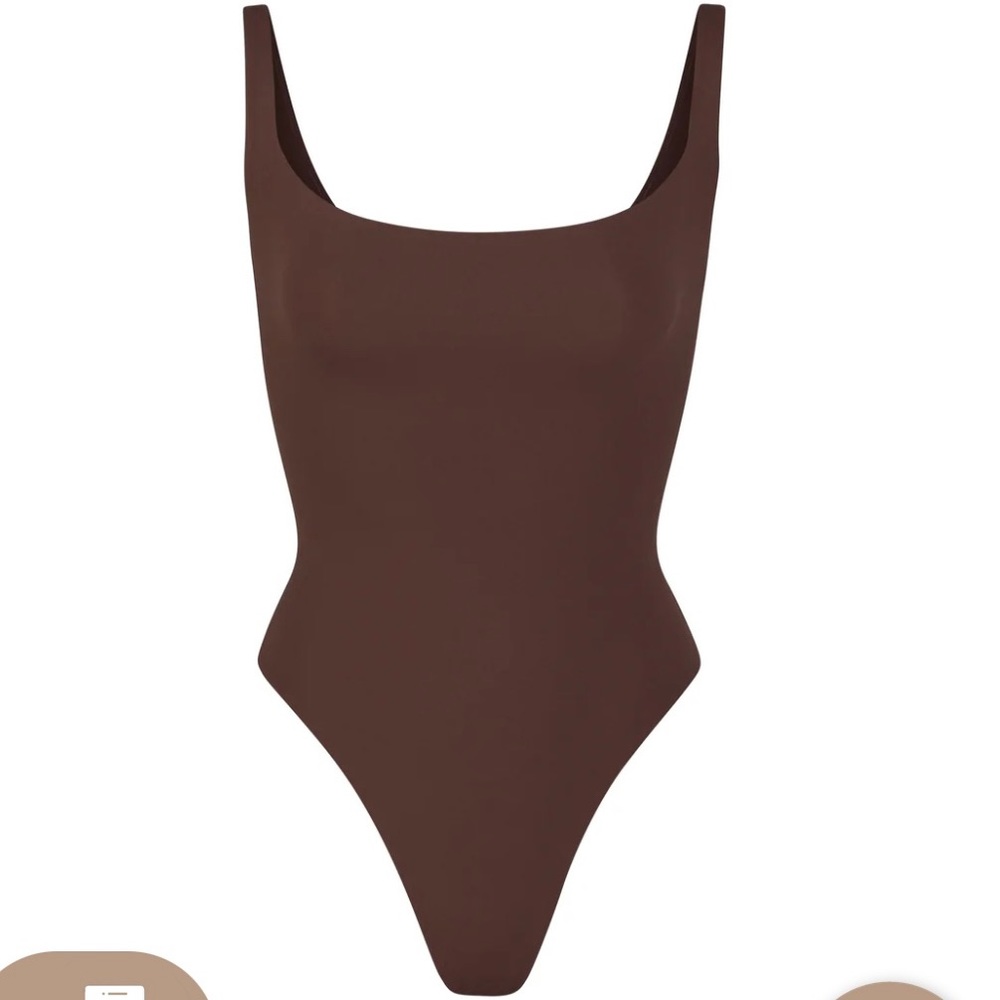 NWT SKIMS FITS EVERYBODY | square neck bodysuit | thong bodysuit | shapeware